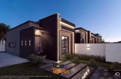 Casas á venda no bairro joáia em tijucas,2 dormitórios,1 suíte,1 vaga de garagem