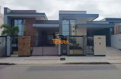 Casa com 124m² á venda no bosque da mata em tijucas, 3 dormitórios sendo 1 suíte