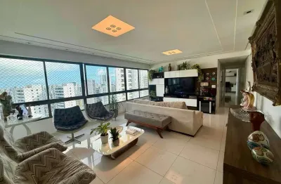 Apartamento elegante e confortável, 129m², à venda com 3 quartos, 2 suítes (1 master com closet), c