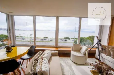 Apartamento com 3 dormitórios à venda, 205 m² por r$ 4.300.000,00 - agronômica - florianópolis/sc