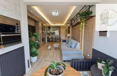 Apartamento com 3 dormitórios à venda, 100 m² por r$ 1.490.000,00 - monte verde - florianópolis/sc