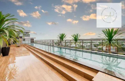 Apartamento com 2 dormitórios à venda, 76 m² por r$ 2.100.000,00 - jurerê internacional - florianópolis/sc