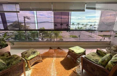 Apartamento com 4 dormitórios à venda, 290 m² por r$ 5.000.000 - beira mar norte - florianópolis/sc