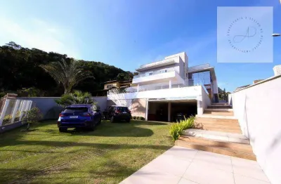 Casa com 3 dormitórios para alugar, 500 m² por r$ 25.520,00/mês - santo antônio de lisboa - florianópolis/sc