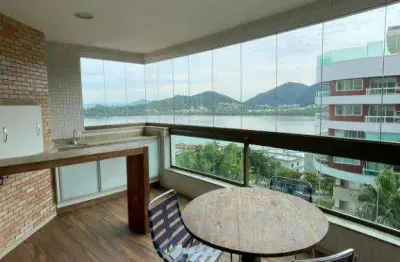 Apartamento com 3 dormitórios para alugar, 157 m² por r$ 13.373,00/mês - joão paulo - florianópolis/sc