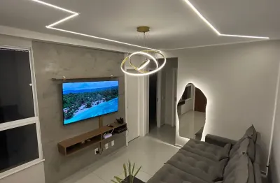 Apartamento mobiliado a venda com 2 quartos em duque de caxias