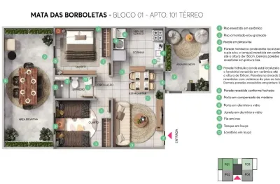 Área privativa 2 quartos, 1 vaga, lazer completo, três barras - contagem