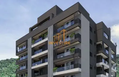 Lançamento em ubatuba: alpha living apt 1 dormitório a  400m da praia toninhas