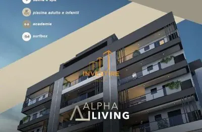Lançamento em ubatuba: alpha living apt 1 dormitório a  400m da praia toninhas