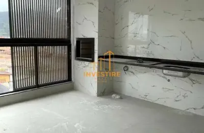 Apartamento novo de 2 dormitórios, a apenas 700 metros da orla da praia indaiá