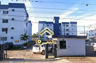 Apartamento à venda, no bairro sertão do maruim, são josé-sc, com 2 quartos, sendo , com 1 vaga