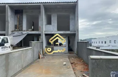 Sobrado à venda, no bairro sertão do maruim, são josé-sc, com 2 quartos, sendo , com 2 vagas