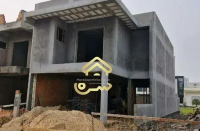 Sobrado à venda, no bairro beira rio, biguaçu-sc, com 3 quartos, sendo 1 suíte, com 2 vagas