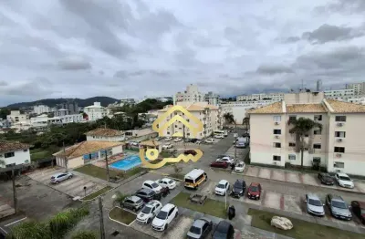 Apartamento à venda, no bairro areias, são josé-sc, com 2 quartos, sendo , com 1 vaga