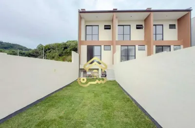 Sobrado à venda, no bairro sertão do maruim, são josé-sc, com 2 quartos, sendo , com 2 vagas