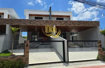 Sobrado à venda, no bairro passa vinte, palhoça-sc, com 3 quartos, sendo 1 suíte, com 2 vagas