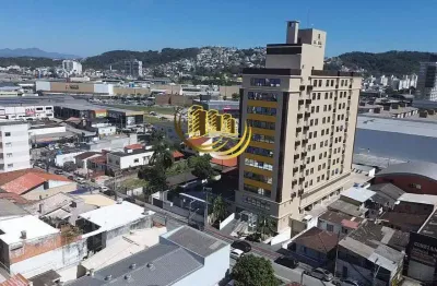 Sala comercial para aluguel, no bairro barreiros, são josé-sc, com , sendo , com 1 vaga