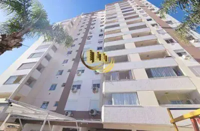 Apartamento à venda, no bairro barreiros, são josé-sc, com 3 quartos, sendo 1 suíte, com 1 vaga