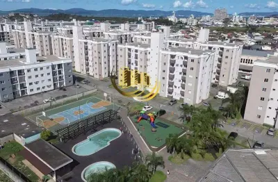 Apartamento à venda, no bairro vendaval, biguaçu-sc, com 2 quartos, sendo , com 1 vaga