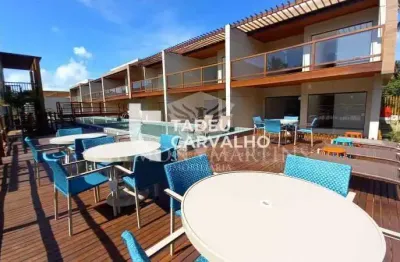 Condomínio casa amarela residence - apartamento garden com 2 quartos, alto padrão - imbassaí