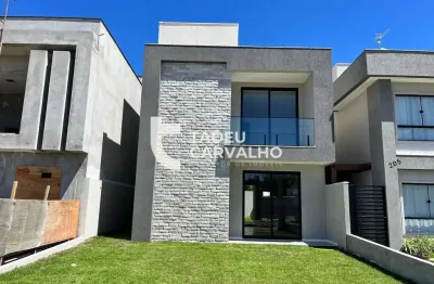 Residencial vila florença - casa com 4 quartos à venda em condomínio fechado em abrantes - camaçari/ba
