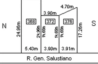 Terreno à venda no centro histórico, porto alegre , 275 m2 por r$ 1.850.000