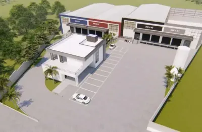 Barracão / galpão / depósito com 4 salas para alugar na rodovia mello peixoto, jardim santa adelaide, cambé, 855 m2 por r$ 21.400