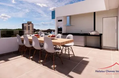 Cobertura com 3 quartos à venda na rua marselha, 136, santa cruz industrial, contagem por r$ 795.000