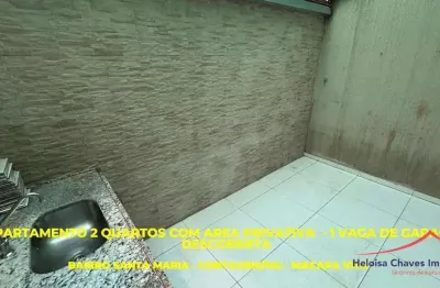 Apartamento com 2 quartos à venda na rua oito, 62, santa maria, contagem por r$ 229.900
