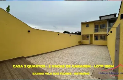 Casa com 3 quartos à venda na rua girassol, 370, vila das flores, betim por r$ 340.000
