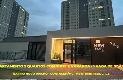 Apartamento com 2 quartos à venda na rua rio paranaguá, 255, parque riacho das pedras, contagem por r$ 410.000