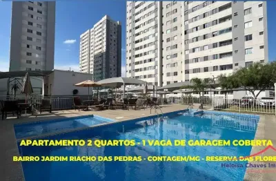 Apartamento com 2 quartos à venda na rua andrômeda, 245, jardim riacho das pedras, contagem por r$ 281.000