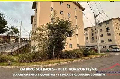 Apartamento com 2 quartos à venda na rua caviúna, 337, solimões, belo horizonte por r$ 188.000