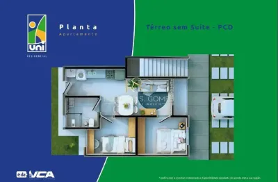 Uni residence itabuna - apartamento uni residence rodovia ilhéus -itabuna/ba