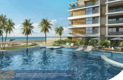 Ilhéus select - apartamento alto padrão pé na areia em jardim atlântico, ilhéus/ba