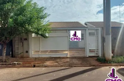 Casa para locação em bady bassitt, residencial mônaco, 2 dormitórios, 1 banheiro, 1 vaga