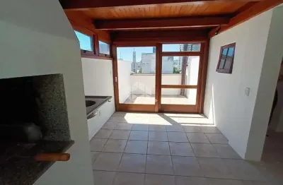 Cobertura com 1 quarto à venda na rua barão do triunfo, 477, menino deus, porto alegre por r$ 299.000