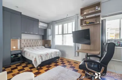 Apartamento com 1 quarto à venda na rua celeste gobbato, 226, praia de belas, porto alegre por r$ 212.000