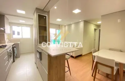 Apartamento mobiliado e equipado para venda no bairro panazzolo