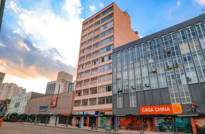 Apartamento para venda em curitiba, centro, 1 dormitório, 1 banheiro, 1 vaga