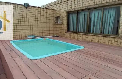 Cobertura ,recreio, 3 suites,408 m² - venda por r$ 2.200.000 ou aluguel por r$ 8.200 - recreio dos bandeirantes - rio de janeiro/rj