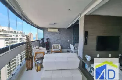 Cobertura com 3 dormitórios à venda, 230 m² por r$ 5.800.000,00 - barra da tijuca - rio de janeiro/rj