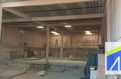 Galpão para alugar, 300 m² por r$ 6.000,00/mês - coelho neto - rio de janeiro/rj