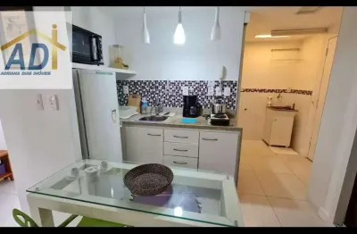 Apartamento, Leme, venda,mobiliado, quarto,22 m² por R$ 580.000 - Leme - Rio de Janeiro/RJ