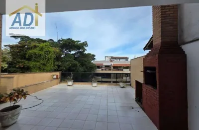 Cobertura, locação, recreio,3 quartos(2 suítes), 170 m² por r$ 4.200 - recreio dos bandeirantes - rio de janeiro/rj