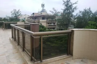 Cobertura, recreio, alugar, 3 quartos,  220 m² por r$ 6.000 - recreio dos bandeirantes - rio de janeiro/rj