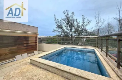 Cobertura, recreio à venda,5 quartos, 320 m² por r$ 1.950.000 - recreio dos bandeirantes - rio de janeiro/rj