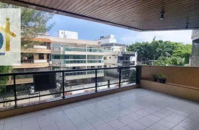 Apartamento,3 quartos, alugar, 105 m² por r$ 3100,00 - recreio dos bandeirantes - rio de janeiro/rj