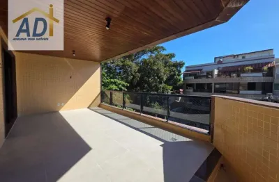 Apartamento,3 quartos, alugar, 105 m² por r$ 3100,00 - recreio dos bandeirantes - rio de janeiro/rj