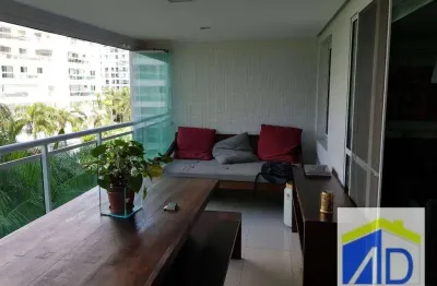 Apartamento com 3 dormitórios para alugar, 167 m² por R$ 18.390,00/mês - Barra da Tijuca - Rio de Janeiro/RJ